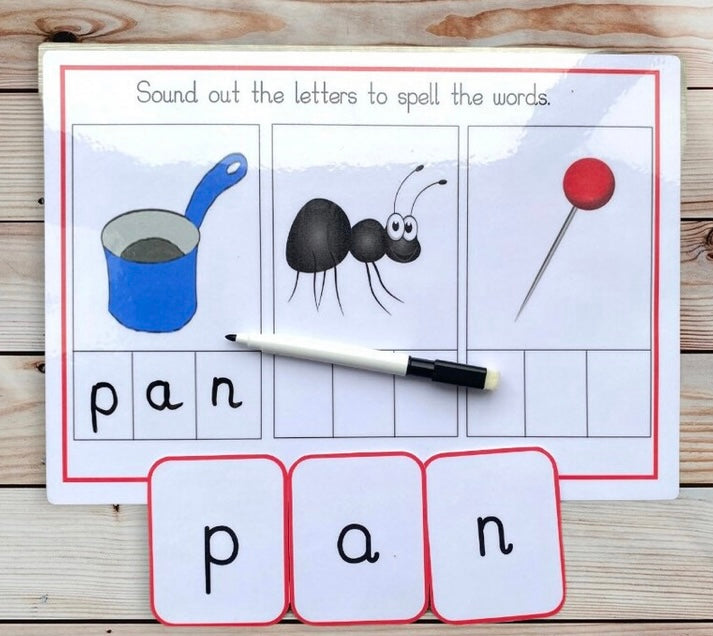 Phase 2 phonics SATPIN activity set