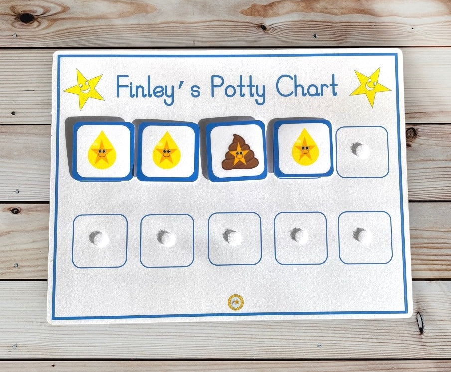 Potty training chart, toilet training reward chart