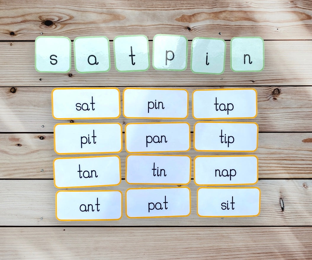 Phase two phonics SATPIN activity