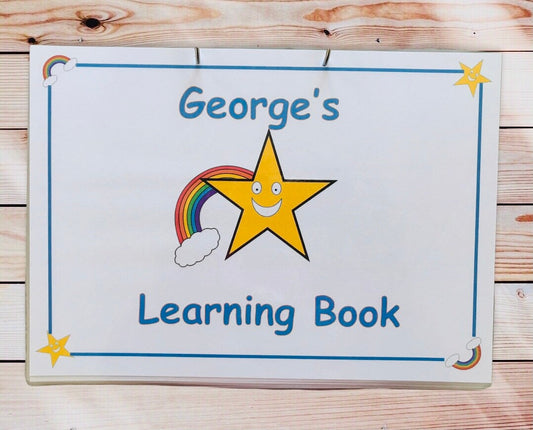 Toddler preschool Learning Book