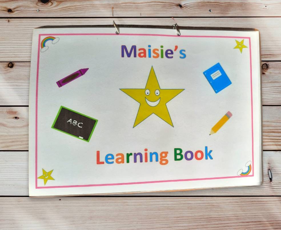 Early Learning Star Starting School Learning Book – My Little Learning Star