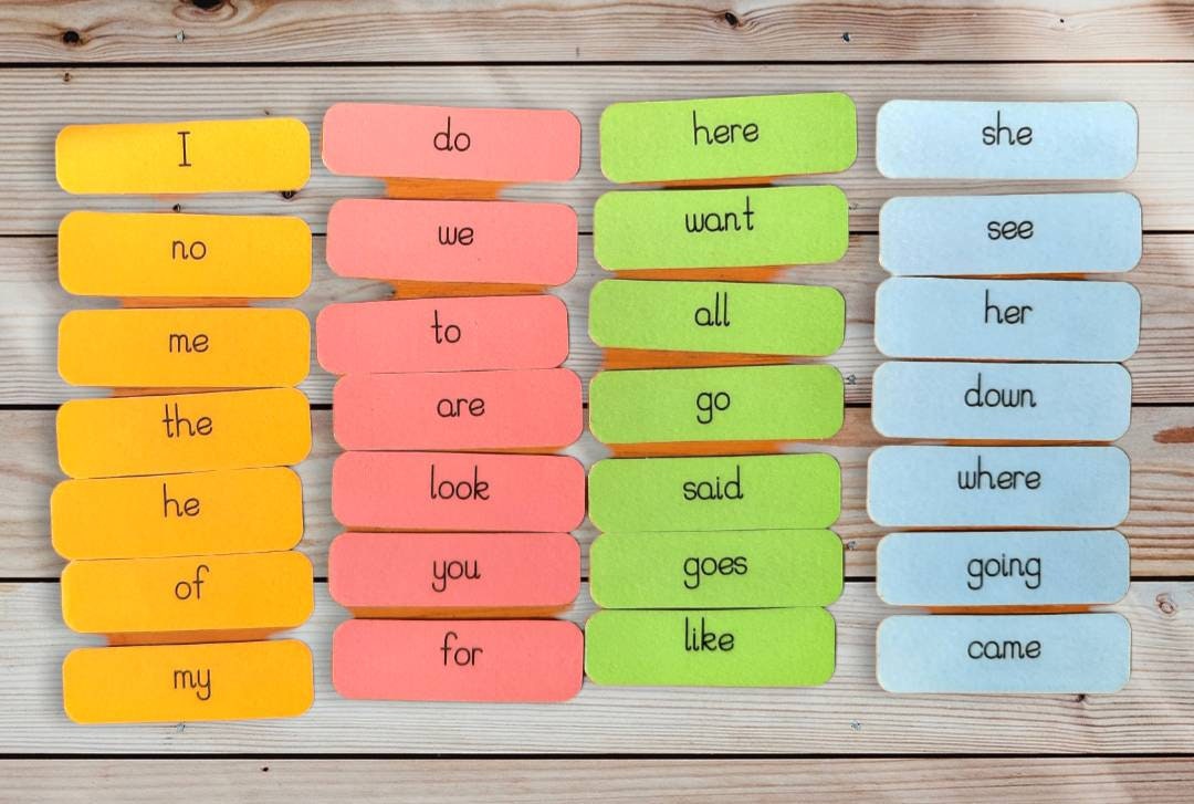 High frequency words spelling activity