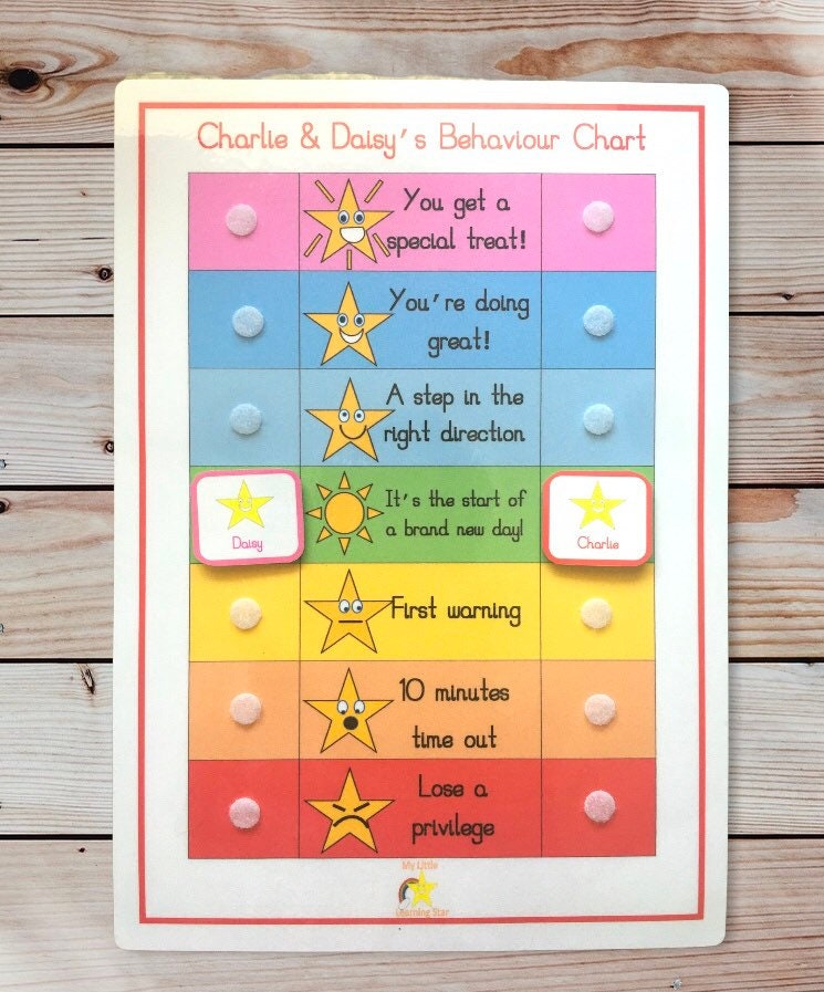 Behaviour chart (single or double)