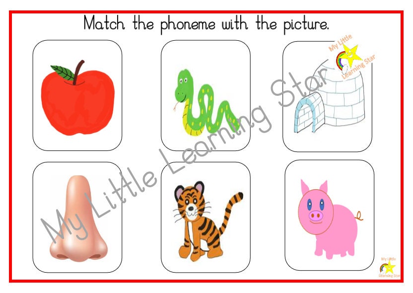 Phase 2 phonics SATPIN activity bundle