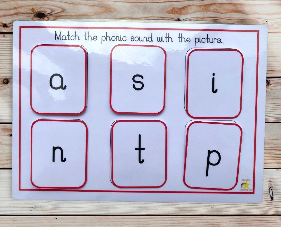 Phase 2 phonics SATPIN activity set