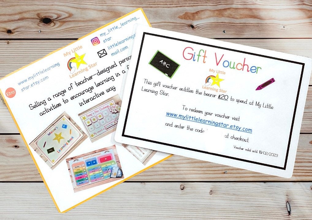 Gift voucher