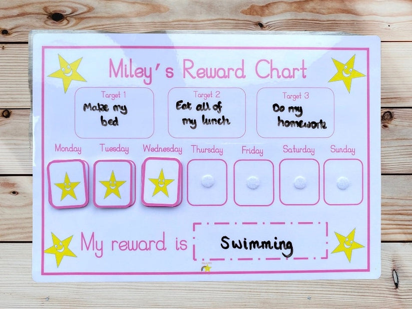 Weekly reward chart – My Little Learning Star