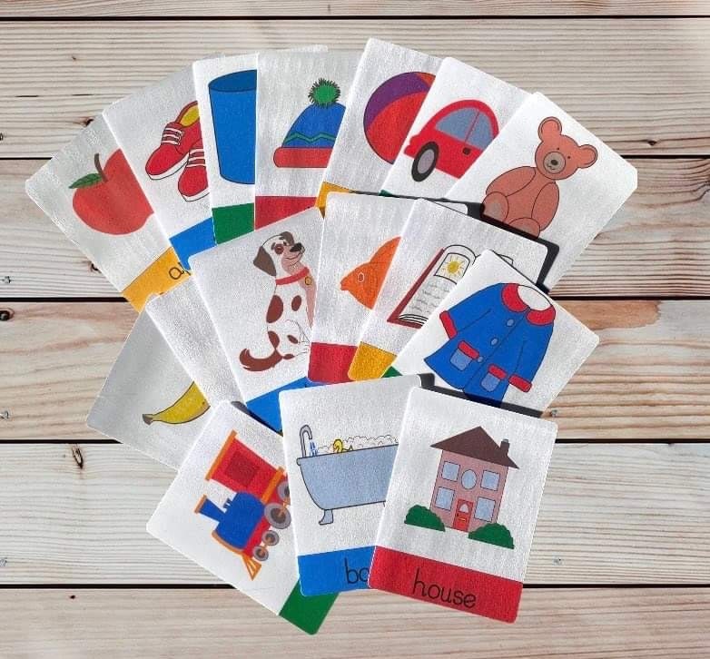 First word flashcards