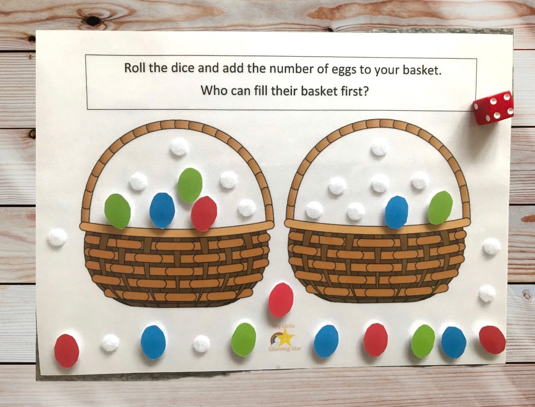 Easter Learning Book, preschool, EYFS, Easter gift idea