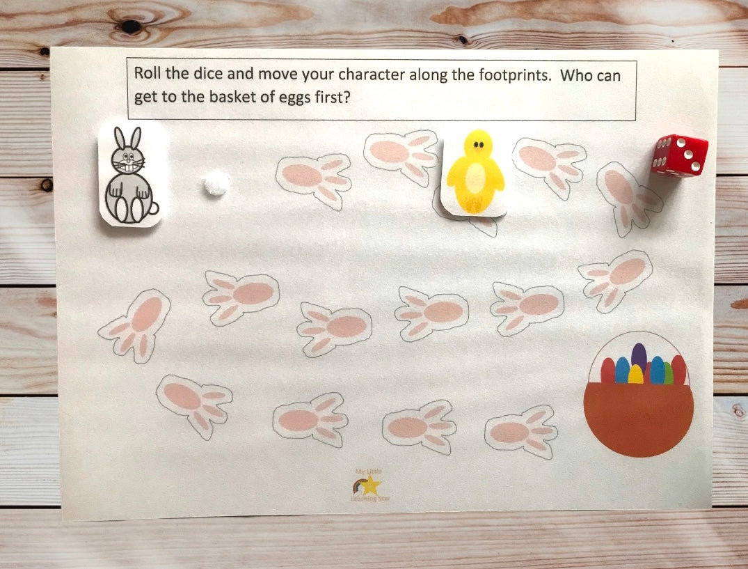 Easter Learning Book, preschool, EYFS, Easter gift idea